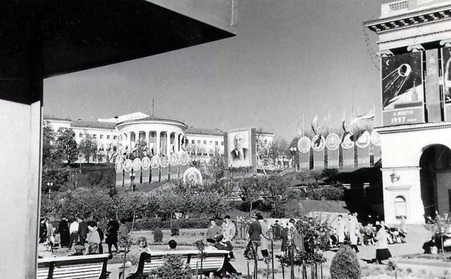 548 здание института благородных девиц фото старого киева 1959 год 040122